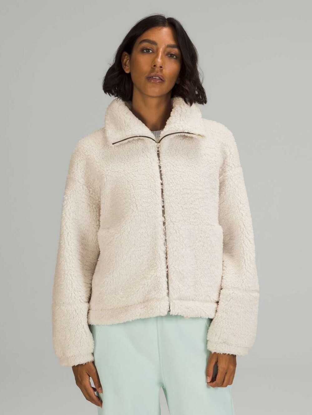 Lululemon Cinchable Fleece Zip Up